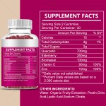 Bromelain Gummies Supplier - OEM 5-in-1 Quercetin Digestive Enzyme Gummies