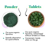 Spirulina Tablets Factory - ODM Halal Organic Spirulina Powder Tablets