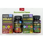 Sea Moss Capsules Supplier - ODM Custom 7000mg Sea Moss 9000mg Shilajit Blend