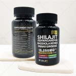 Shilajit Capsules Manufacturer - ODM 8-in-1 Ginseng Ashwagandha Complex Capsule