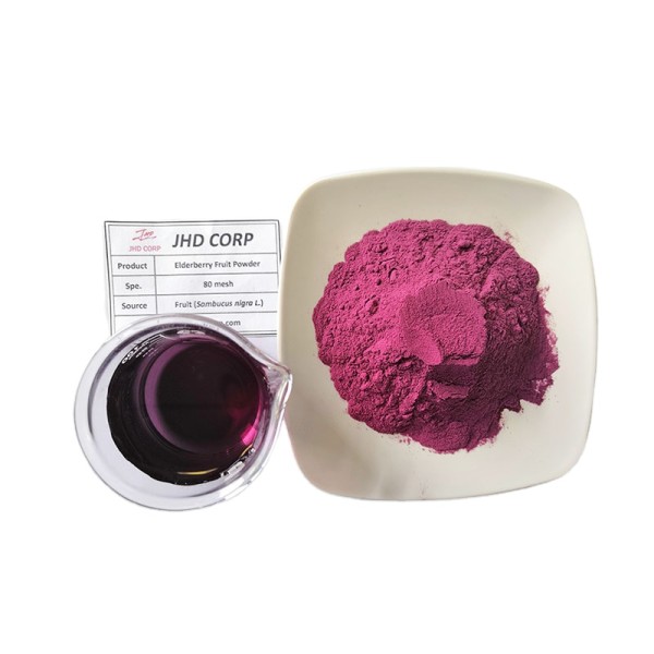Elderberry Powder Factory - ODM Natural Black Elderberry Fruit Extract Powder
