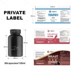 Shilajit Capsules Manufacturer - ODM 8-in-1 Ginseng Ashwagandha Complex Capsule