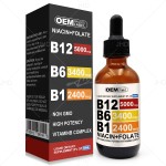 Vitamin B12 Drops Manufacturer - OEM 5000mcg Fast Absorbing B12 Liquid
