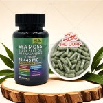 Sea Moss Capsules Supplier - ODM Custom 7000mg Sea Moss 9000mg Shilajit Blend