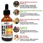 Vitamin B12 Drops Manufacturer - OEM 5000mcg Fast Absorbing B12 Liquid