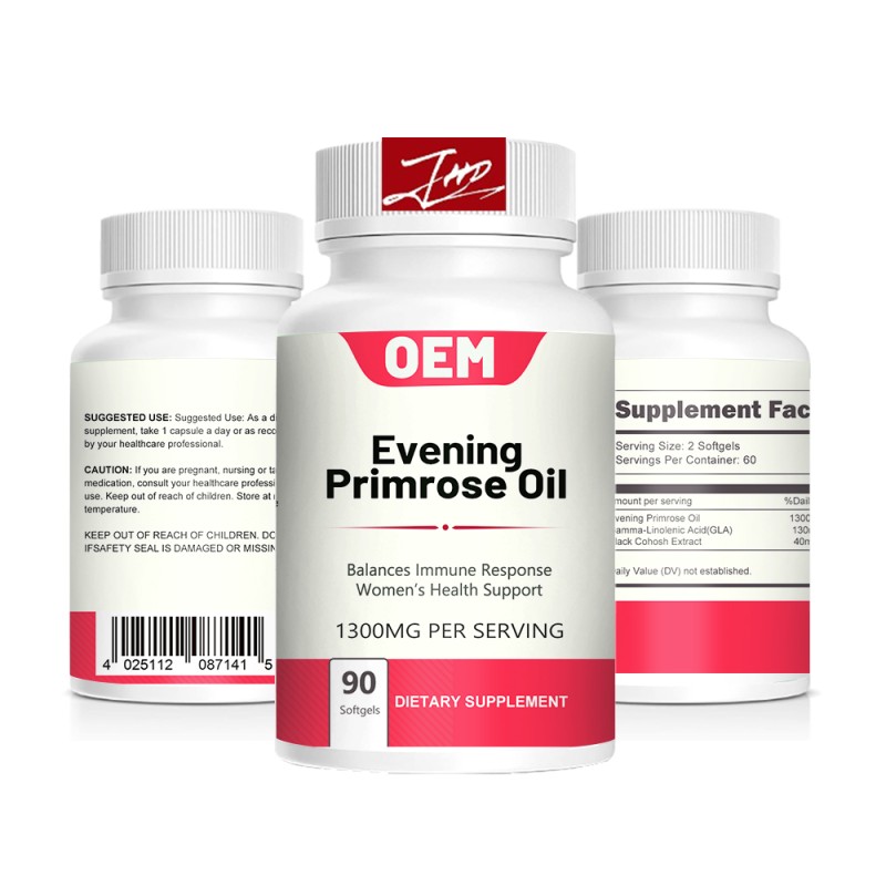 Evening Primrose Oil Supplier - OEM Women's Health Primrose Oil Capsule