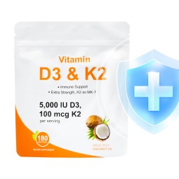 Vitamin D3 K2 Softgels Supplier - OEM High Quality Daily Absorption