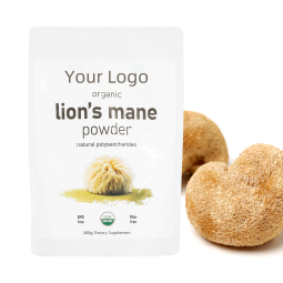 Lion's Mane Powder Manufacturer - OEM Cold Processed 300g Food Grade