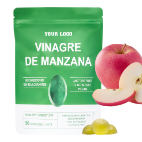 Vitamin C Gummies Factory - OEM Apple Vinegar Natural Fruit Flavor