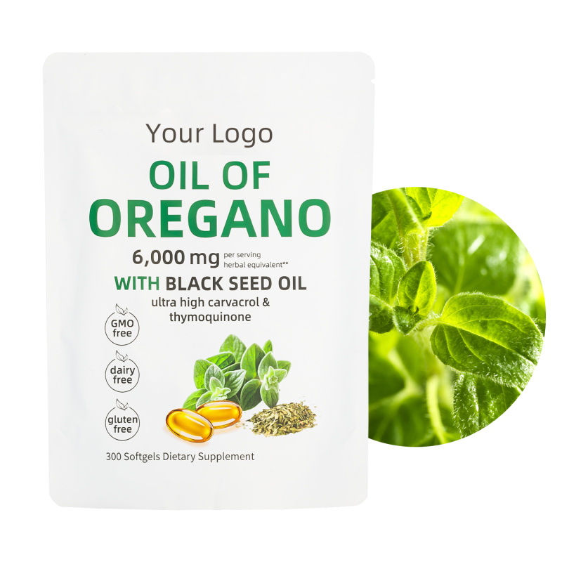 Oregano Oil Softgel Manufacturer - OEM Vegetarian Plant Based Softgels