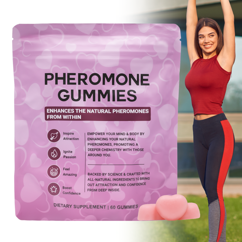 L-Arginine Gummies Manufacturer - OEM Pheromone Slippery Elm Maca Root