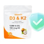 Vitamin D3 K2 Softgels Manufacturer - OEM Premium Ingredients Balanced