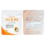 Vitamin D3 K2 Softgels Supplier - OEM High Quality Daily Absorption