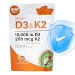 Vitamin D3 K2 Softgels Factory - OEM Natural Formula Daily Nutrition