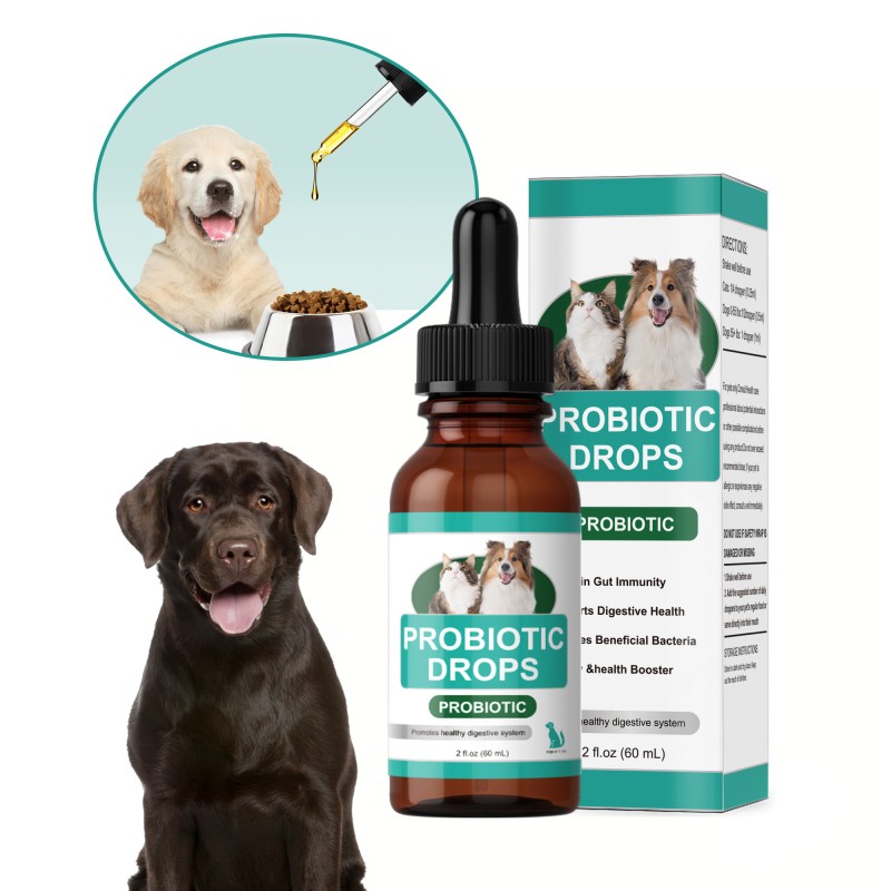 Pet Probiotic Drops Manufacturer - OEM Private Label Immune Digestive
