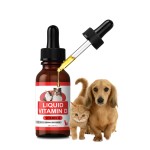 Pet Vitamin D3 Drops Manufacturer - OEM Bone Immune Support Dogs Cats