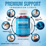 Magnesium Citrate Gummies Factory - Digestive Support Children Adult