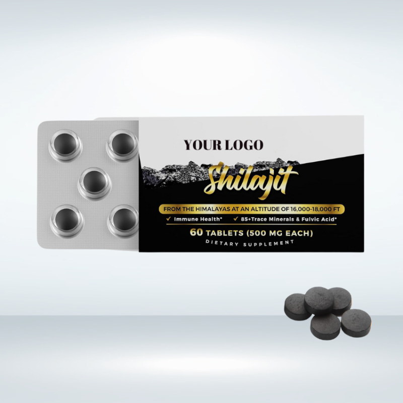 Shilajit Tablets Manufacturer - Pure Himalayan Natural Flavor OEM
