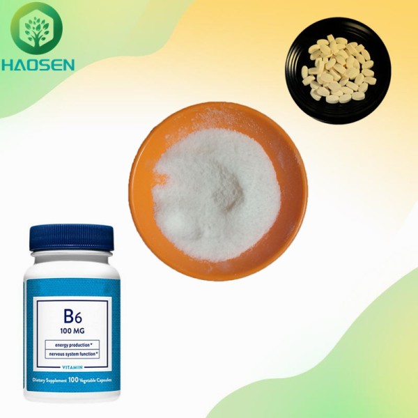 Vitamin B6 Powder Supplier - 98% Pyridoxine HCL Food Grade