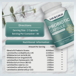 Probiotic Capsules Supplier - Vegan Fiber Digestive Enzyme OEM