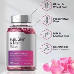 Biotin Collagen Softgels Manufacturer - Hair Skin Nails Argan Oil