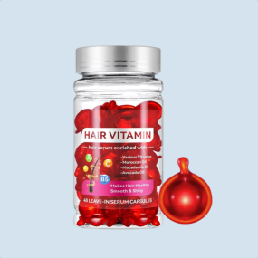 Vitamins Capsules Manufacturer - Hair Care Serum Custom Design