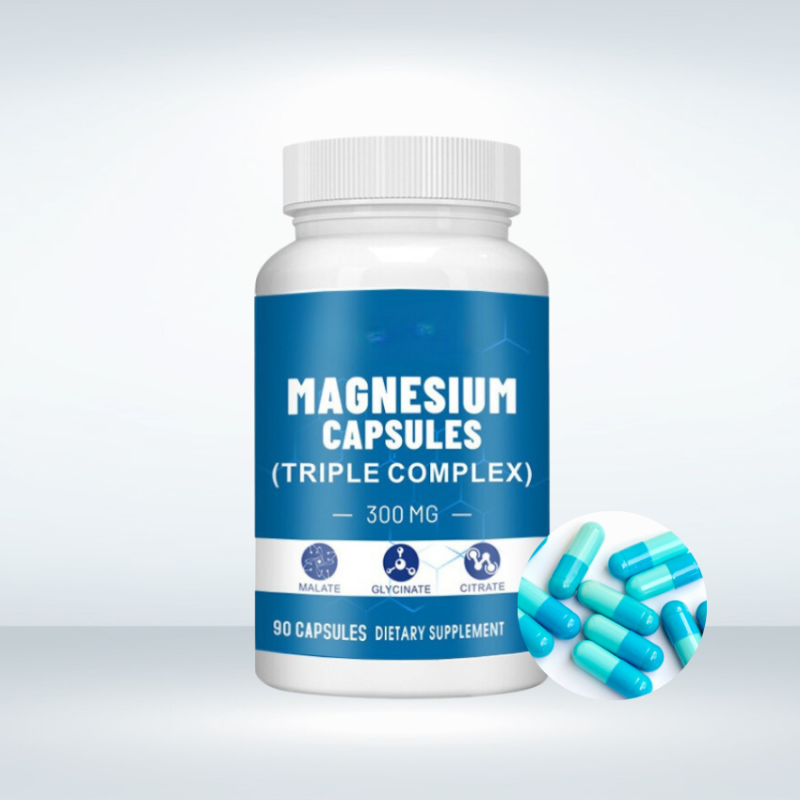 Magnesium Compound Capsules Factory - 500mg Muscle Nerve Health Custom