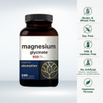 Magnesium Glycinate Capsules Supplier - Vegan Musculoskeletal Support