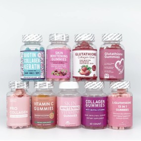 Vegan Beauty Gummies Factory - OEM Hydrolyzed Biotin Collagen Supplement