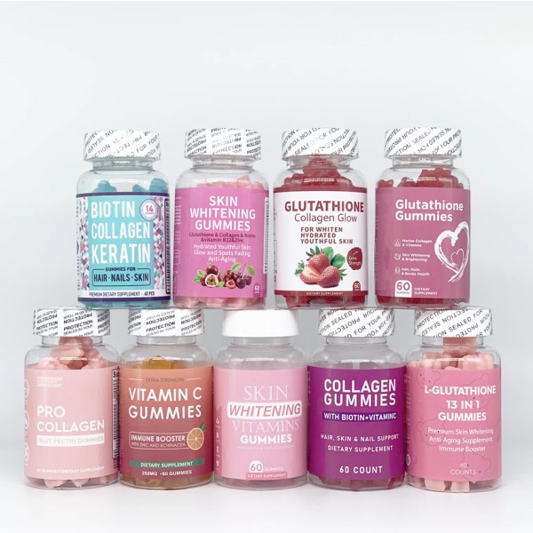 Vegan Beauty Gummies Factory - OEM Hydrolyzed Biotin Collagen Supplement