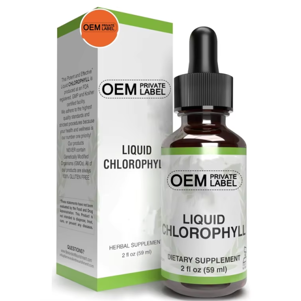Chlorophyll Drops Manufacturer - OEM Immune Support Detox Skin Health