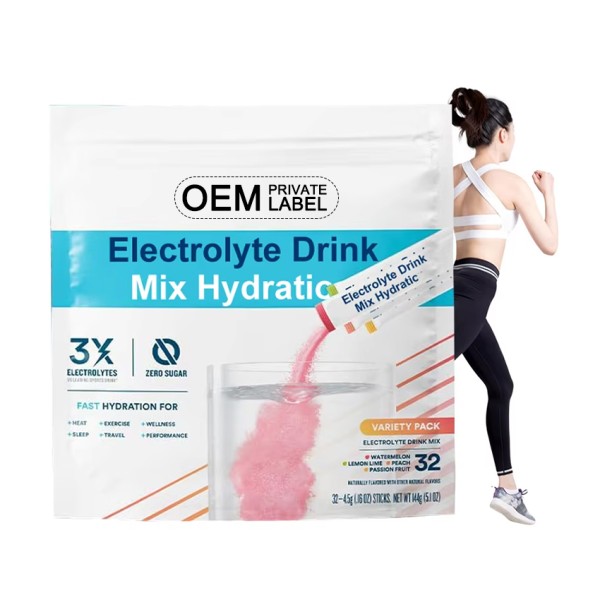 Electrolyte Drink Mix Factory - OEM Immune Support Energy Hydration Boost