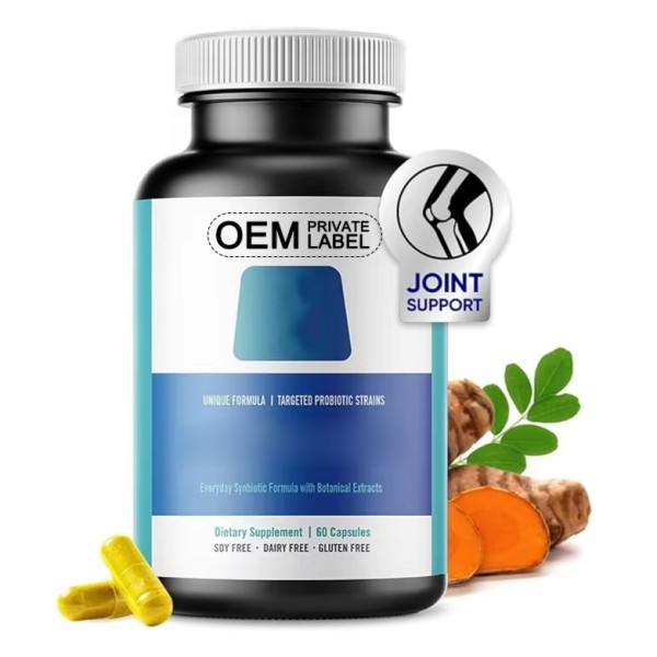 Joint Support Capsules Manufacturer - OEM Turmeric Curcumin Moringa Blend