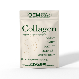 Collagen Peptides Powder Factory - OEM Skin Hair Nails Joints Digestion
