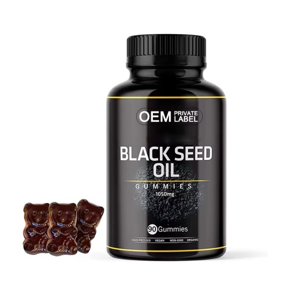 Black Seed Oil Gummies Manufacturer - OEM Honey Flavor Immunity Support