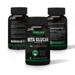 Private Label Herbal Supplement Beta-Glucan lion Mane Mushroom Extract Lions Mane Capsules