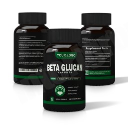私人标签草药补充β -葡聚糖狮子鬃毛蘑菇提取物狮子鬃毛胶囊