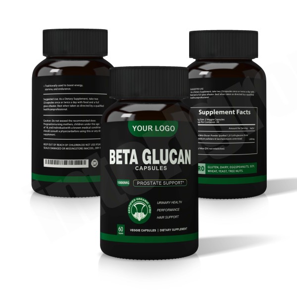 Private Label Herbal Supplement Beta-Glucan lion Mane Mushroom Extract Lions Mane Capsules