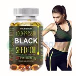 Ausreson有机黑籽油软胶囊纯素黑孜然籽软胶囊，适用于成人