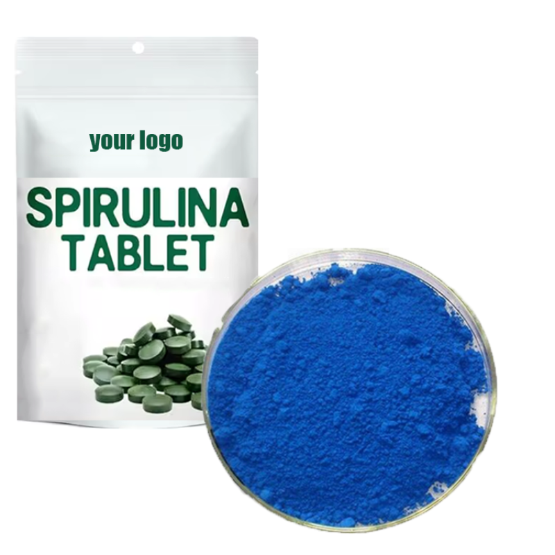 Food Grade Phycocyanin Blue Spirulina Softgel Extract Phycocyanin E18 Powder Organic Spirulina