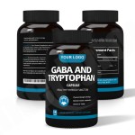 纯天然20% γ -氨基丁酸褪黑素Gaba 5htp粉末食品补充剂l -茶氨酸Gaba