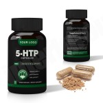 Herbal Extract Griffonia Seed Extract 98% 5-htp L-theanine Capsules Supplement 5-HTP Capsules