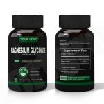 Magnesium Glycinate Supplement Price Vitamin 400mg 500mg Magnesium Glycinate Capsules