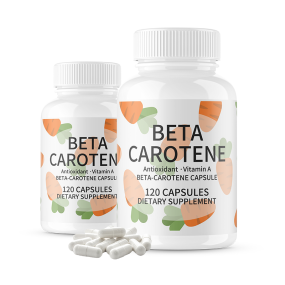 Beta-Carotene Capsules Manufacturer - OEM 10% Provitamin A Supplement