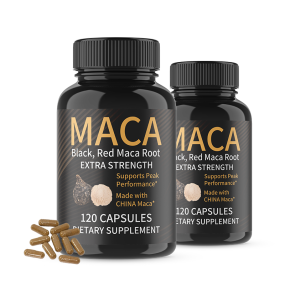 Maca Capsules Factory - OEM Black Root Extract Women