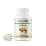 Calcium Tablets Factory - OEM Camel Milk Bone Density