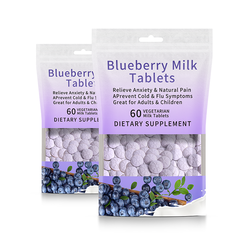 Blueberry Tablets Supplier - OEM Chewable Milk Supplement
