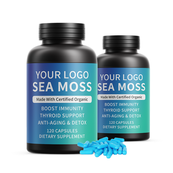 SeaMoss Capsules Factory - OEM Organic Raw Supplement