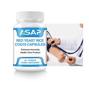 Red Yeast Rice Capsules Supplier - OEM Coq10 Extract Heart Supplement
