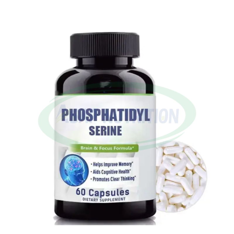 Phosphatidylserine Capsules Supplier - OEM 500mg Alpha Brain Supplement